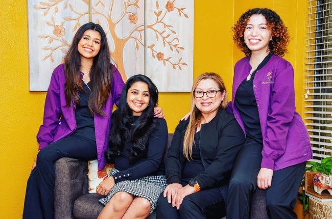 A top-rated dental team